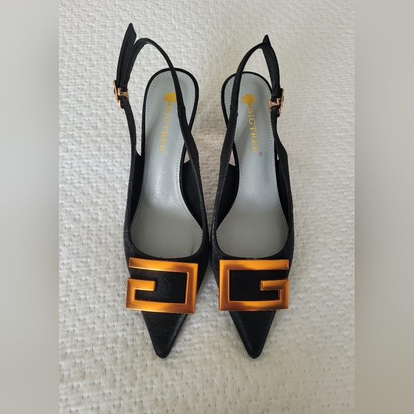 BigTree "NWOT" Slingback Heels - Picture 13 of 14